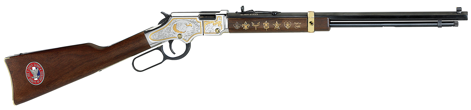HENRY H4 GOLDEN BOY EAGLE SCOUT TRIBUTE 2ND EDITION .22 S/L/LR 16 LR / 18 L / 23 S 20"
